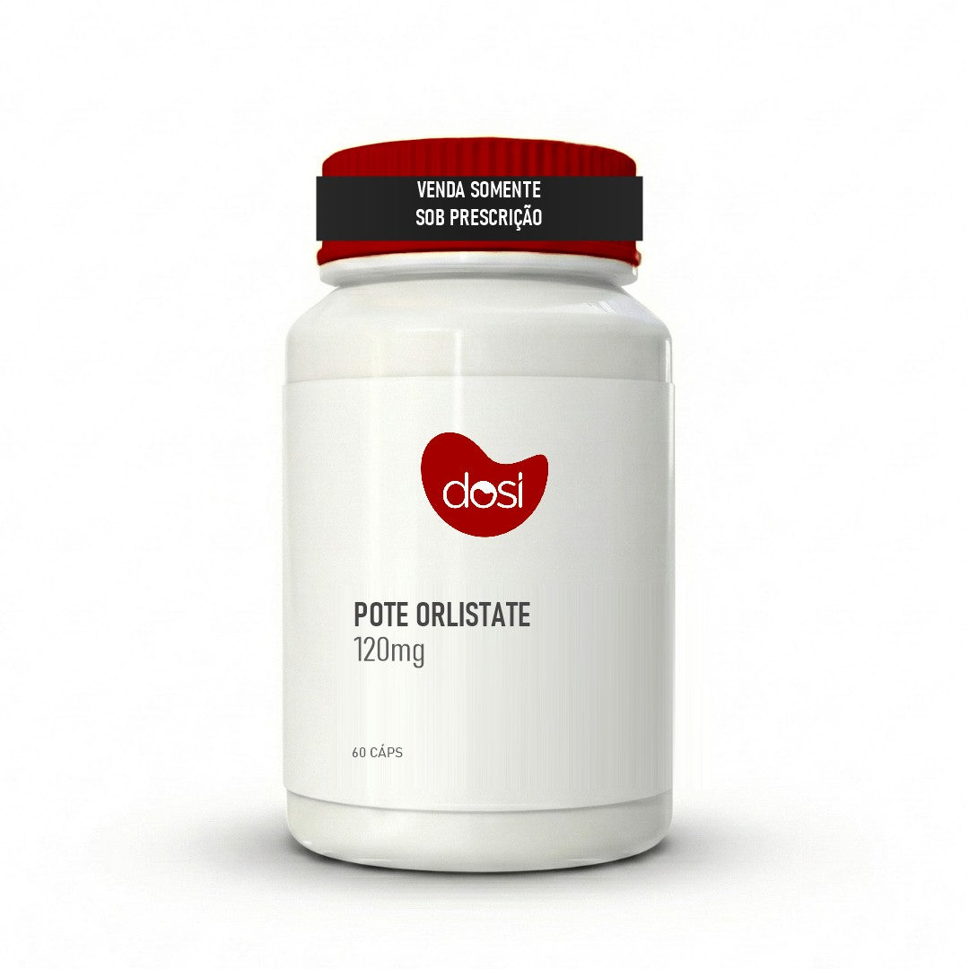 Pote Orlistate 120mg 60 Cáps