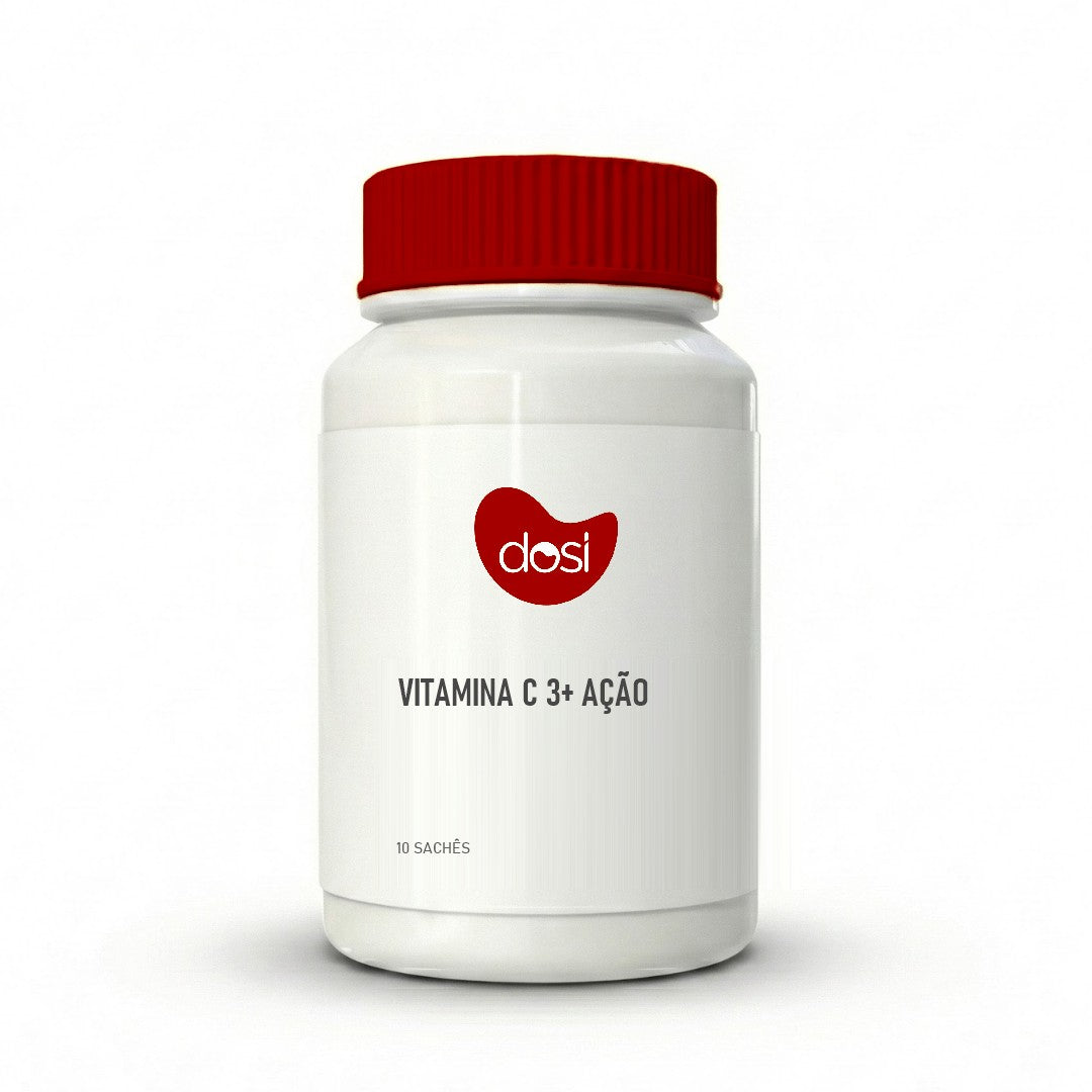 Vitamina C 3+ Ação 10 Sachês
