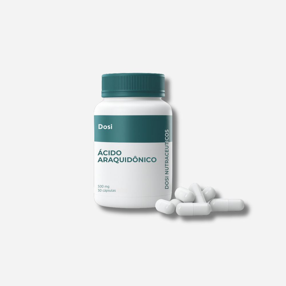 Ácido Araquidônico (ARA) Dosi 30 cápsulas de 500mg – Suplemento para ganho de massa muscular, força e recuperação avançada
