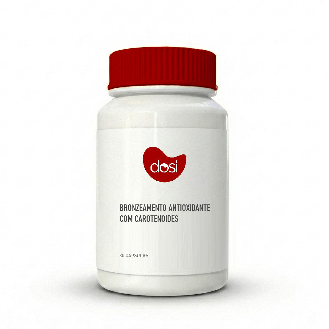 Bronzeamento Antioxidante com Carotenoides 30 Cápsulas