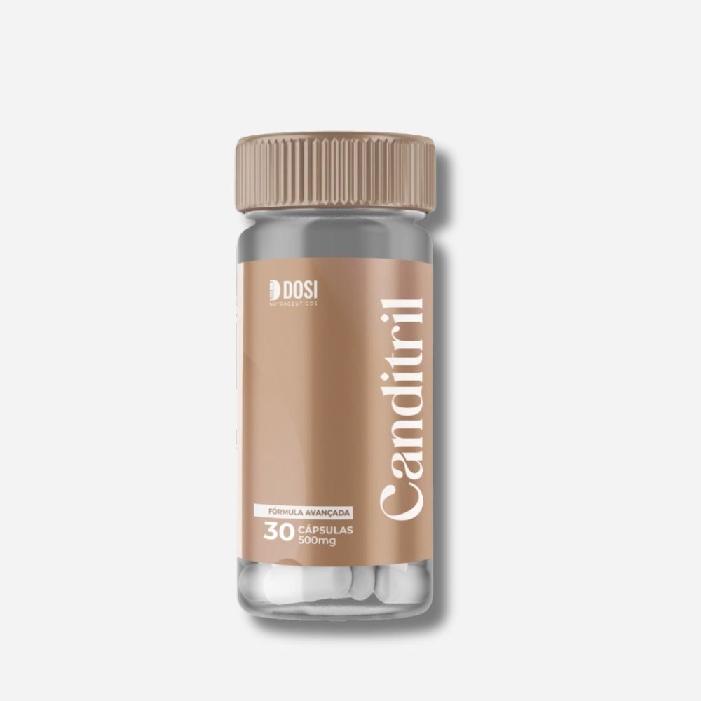Canditril Dosi 30 cápsulas de 500mg – A solução natural e eficaz contra a candidíase, com fórmula avançada para equilíbrio íntimo