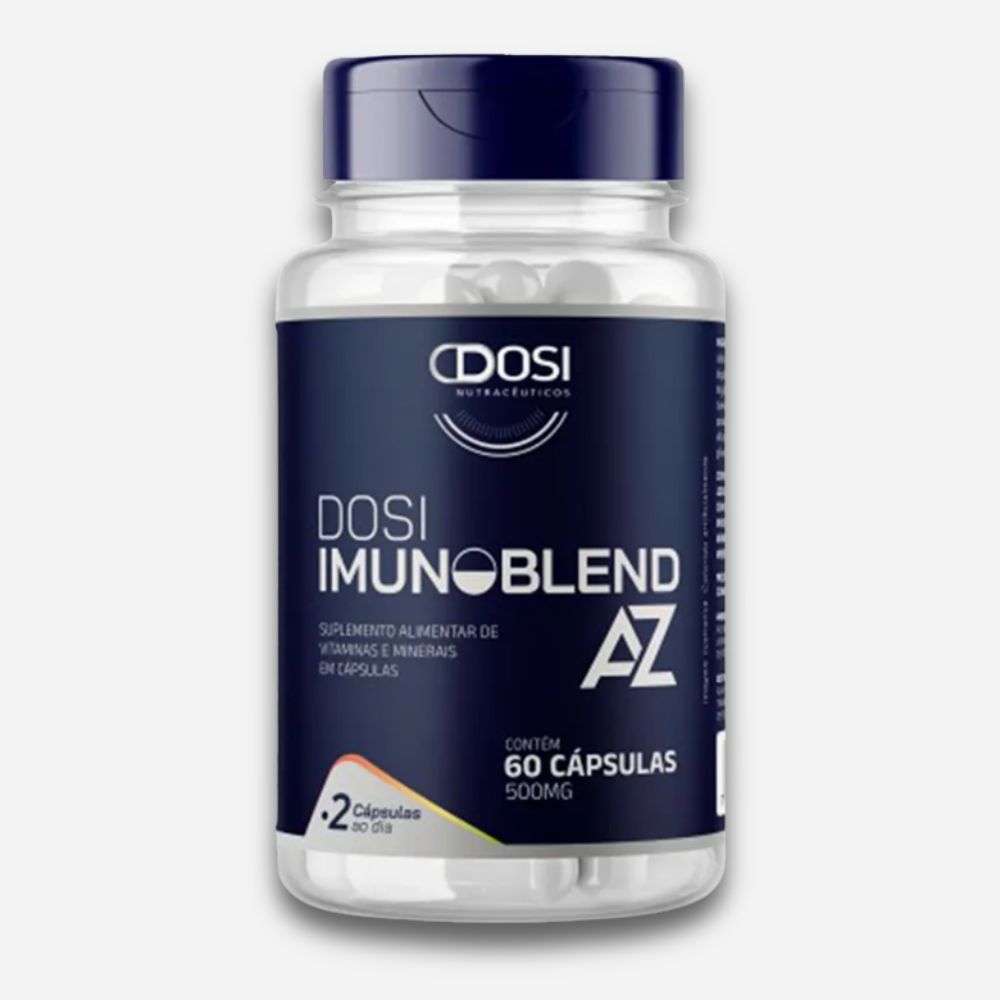 Imunoblend AZ Dosi 60 cápsulas – Suplemento completo de vitaminas e minerais para fortalecer o sistema imunológico