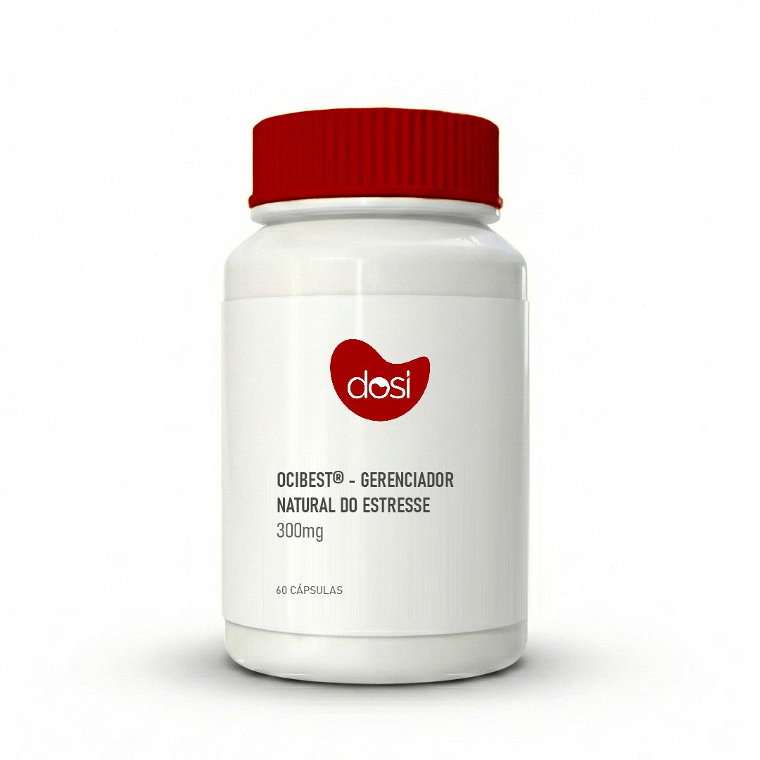 Ocibest® 300mg 60 Cápsulas - Gerenciador natural do estresse