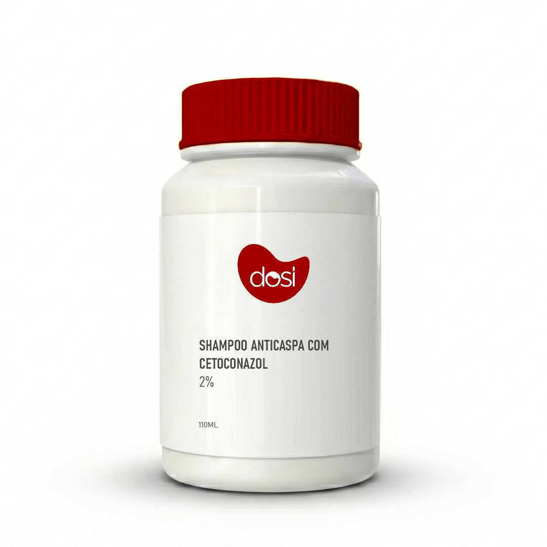Shampoo Anticaspa com Cetoconazol 2% 110mL
