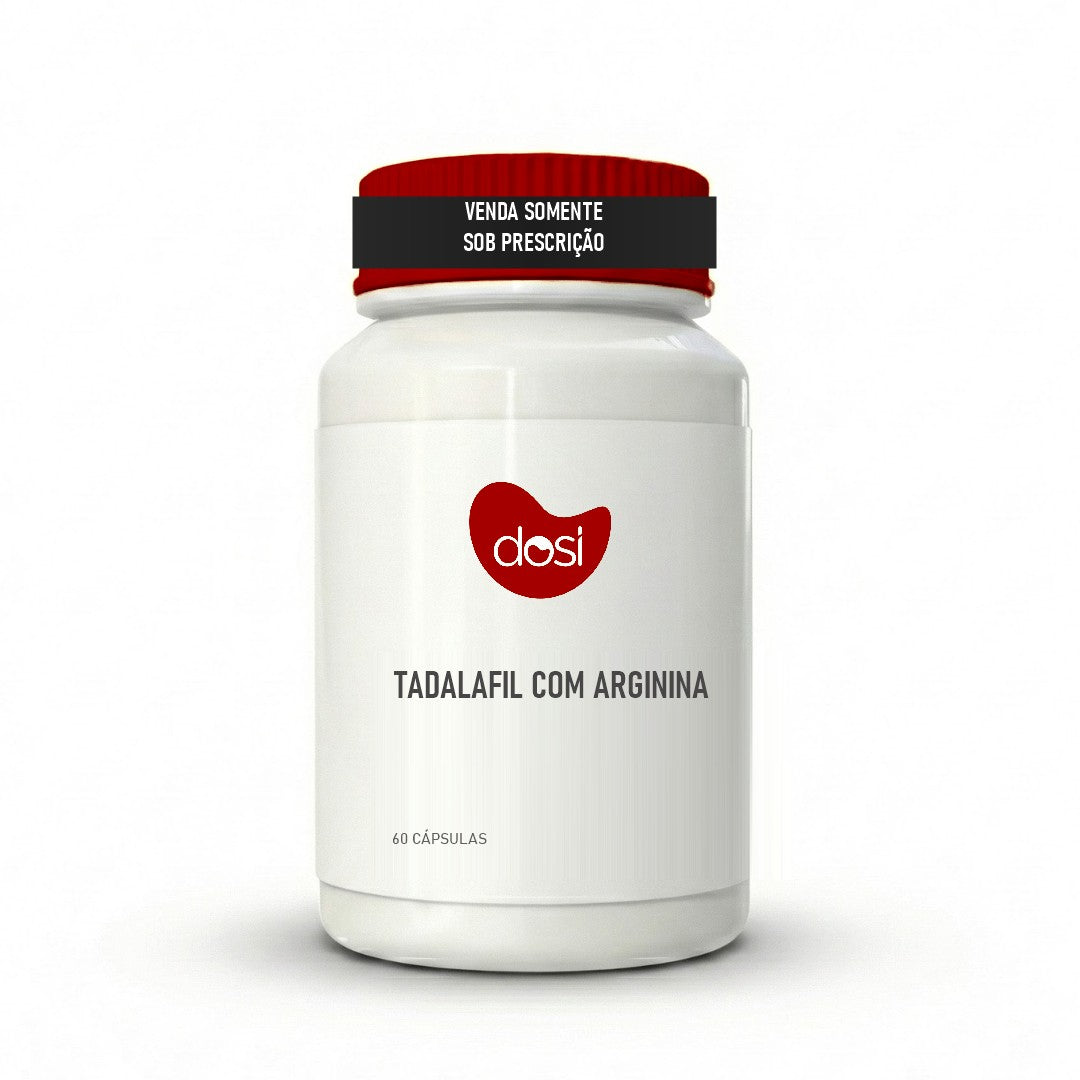 Tadalafil com Arginina 60 Cápsulas